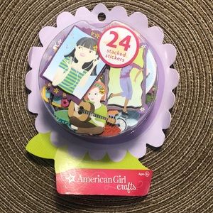American Girl Girls’ Activities Stacked Stickers Vintage 2010